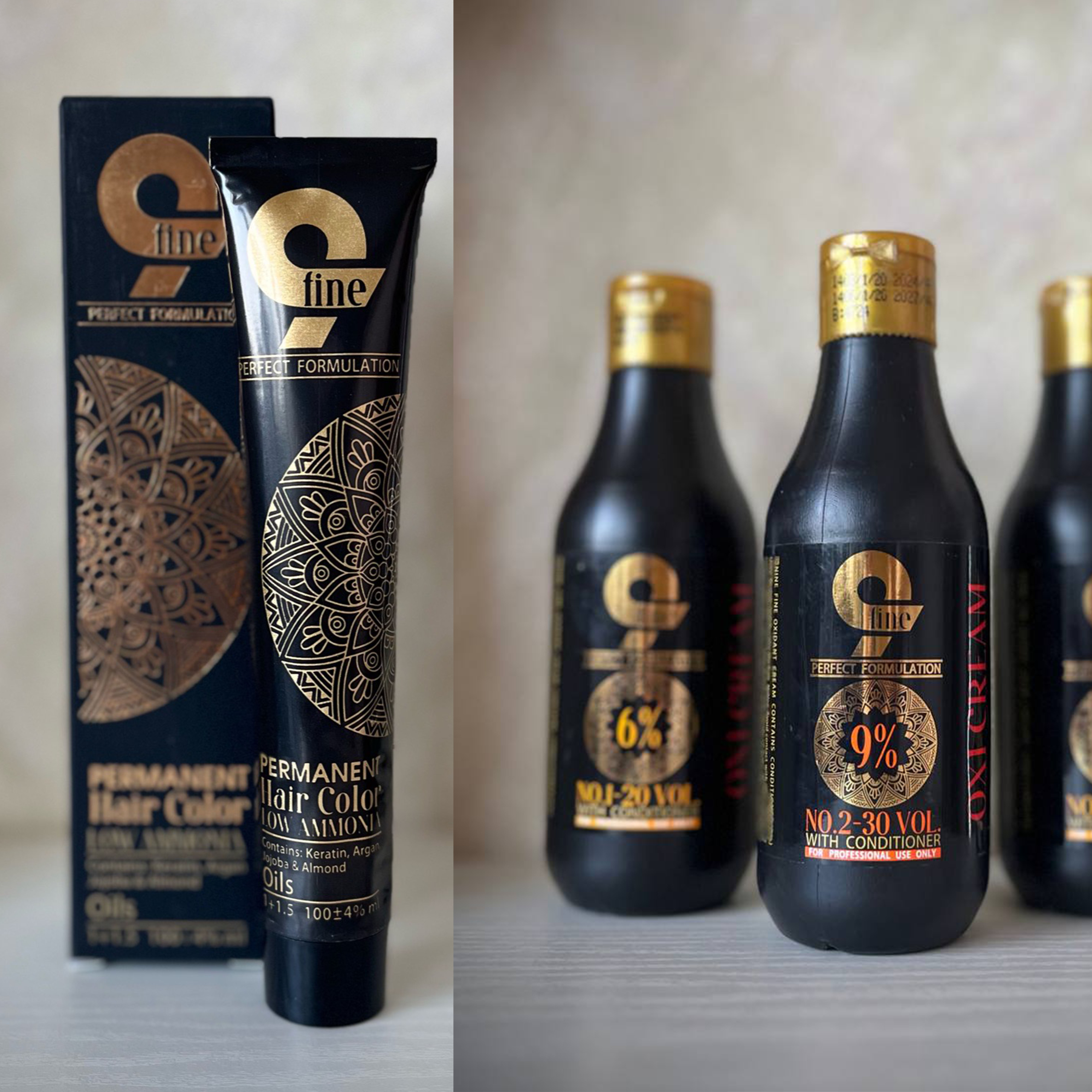 رنگ مو ناین فاین