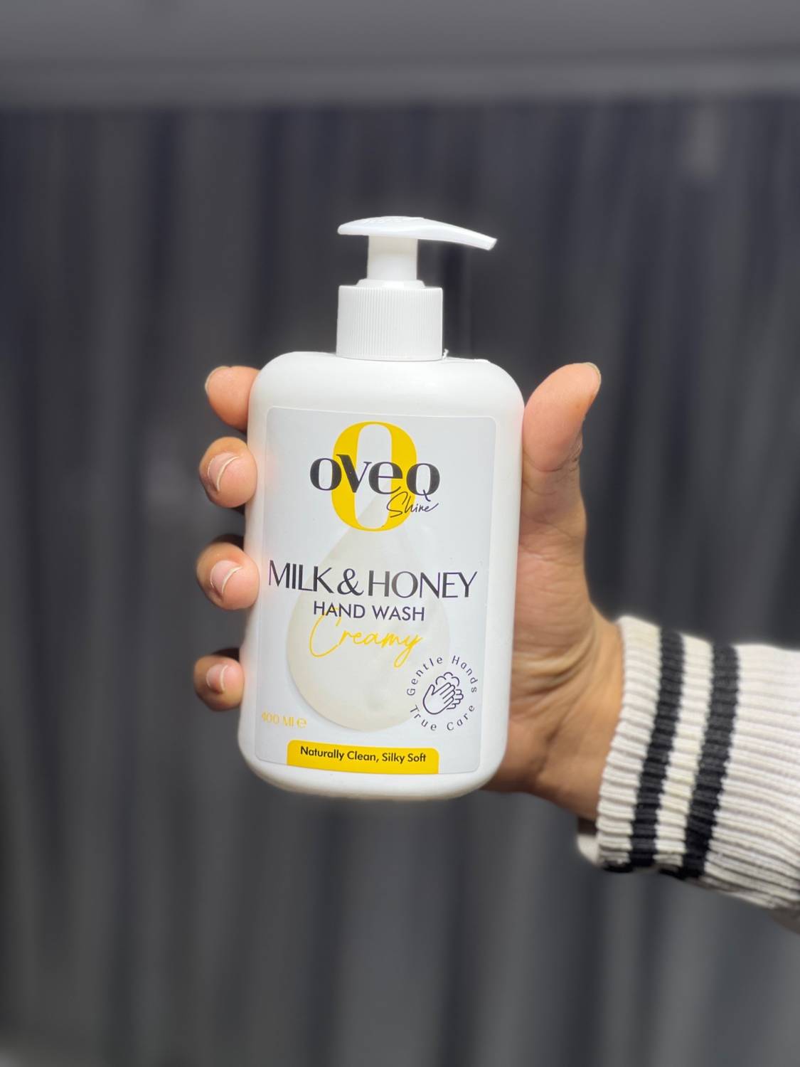 مایع دسشویی کرمی اوک شاین 400 میل ( MILK & HONEY)