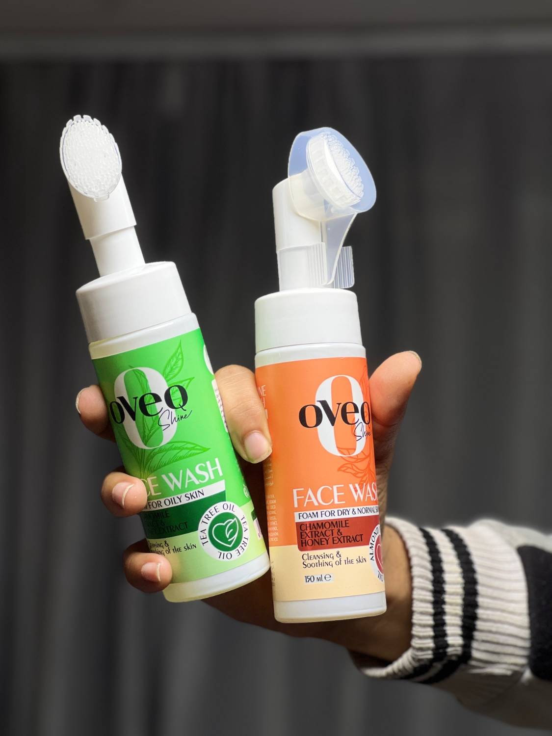 فوم شست و شو صورت براش دار