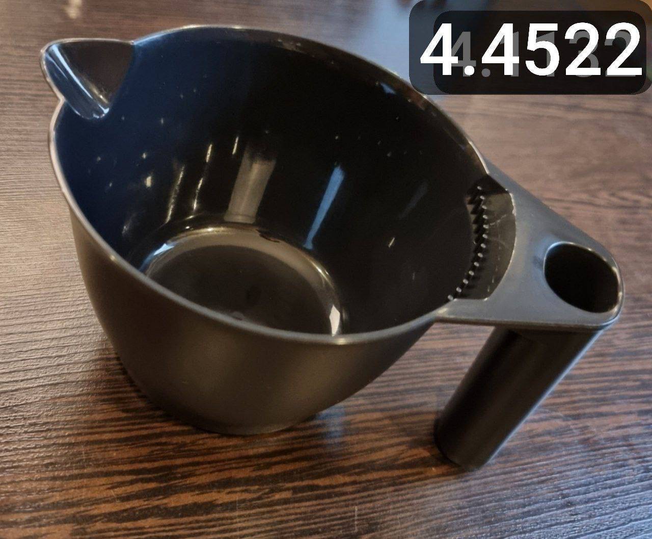 کاسه رنگ مو دسته دار مشکی K-44522