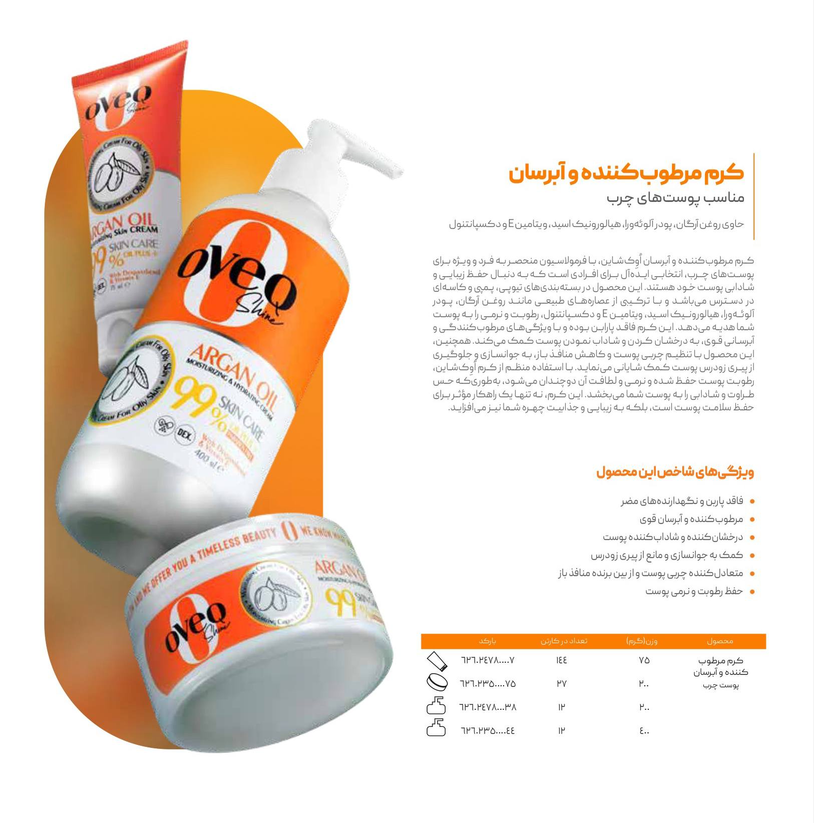 کرم مرطوب کننده و آبرسان مناسب پوست های چرب